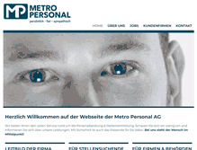 Tablet Screenshot of metropersonal.ch